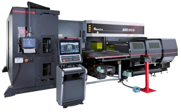 Prima Power integreert de Combi Genius 1530 in een volledig geautomatiseerde productielijn, waarin de producten ook gebufferd en gebogen worden. De nieuwe Genius pons-lasercombi beschikt nu over dezelfde features als de standalone laser
