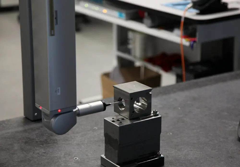 Stubbe kocht onlangs een nieuwe meetmachine