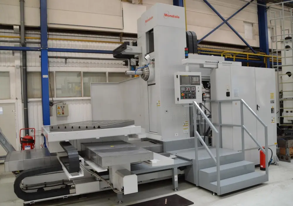 Mondiale maakt ook zelf CNC-kotterbanken