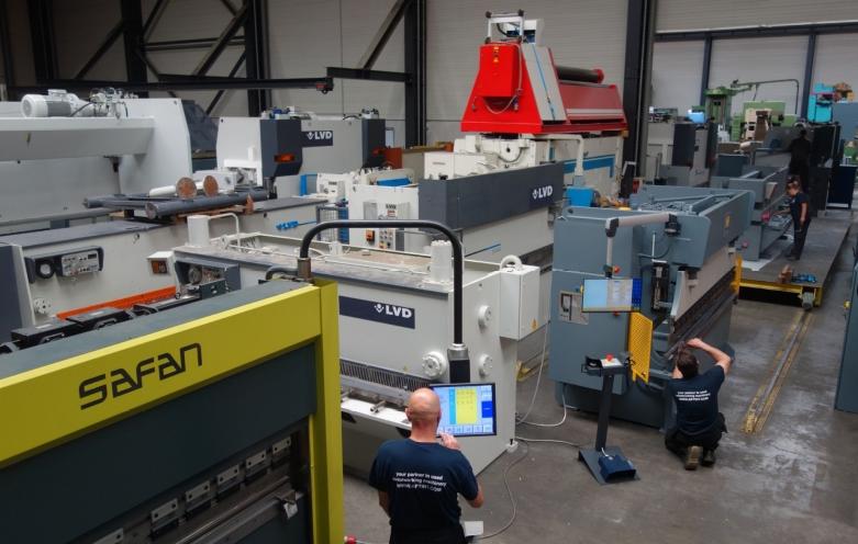 In het operatiekwartier van APT International krijgen gebruikte machines een tweede leven