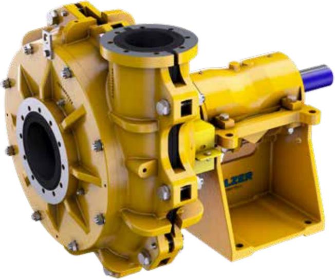 Slibpomp voor intensief gebruik type Ensival Moret EMW