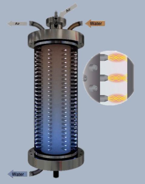 Plasma oxidation disinfects water without the addition of chemicals