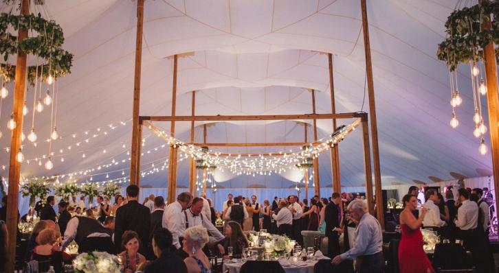 Als je ervoor gezorgd hebt dat je gasten het warm kunnen hebben, dat ze op een droge plek kunnen staan en lekker eten en drinken hebben, zit je goed