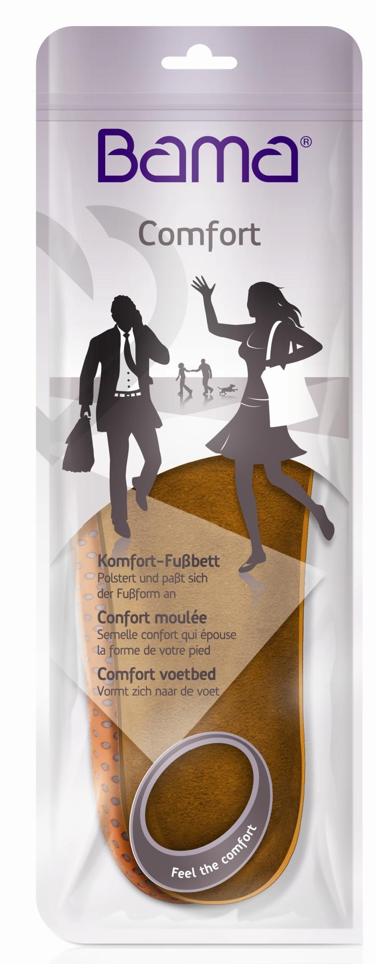 BAMA Comfort Voetbed: de ideale pasvorm dankzij deze voorgevormde inlegzool