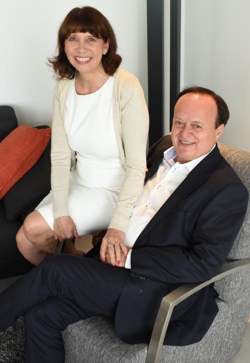 Zaakvoerders Alain Smets en Lydia Rosillong