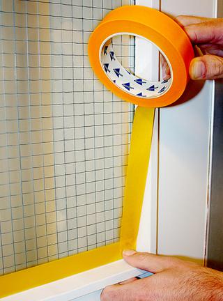 De ondergrond bepaalt de keuze van het type maskeertape