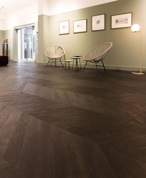 Slosse wint Decoratie Award dankzij Moduleo by IVC bij Hotel Portinari (Brugge)