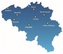 SFIC is nooit 
meer dan 30 min. veraf