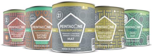 Peintagone, 100% belge