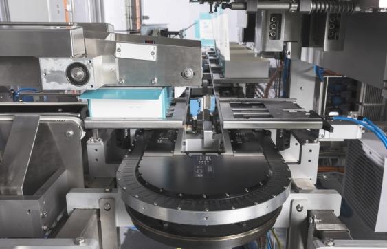 De ITC kan aangepast worden aan de grootte van de kartonnen dozen