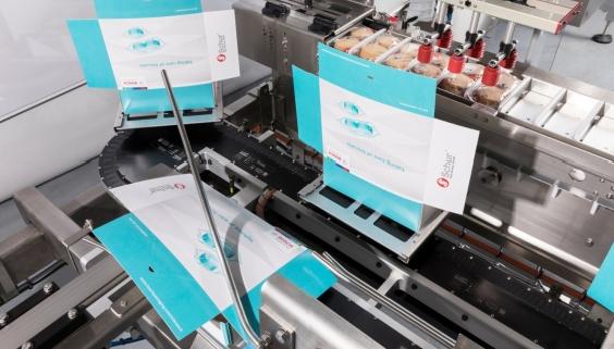 De ITC kan aangepast worden aan de grootte van de kartonnen dozen