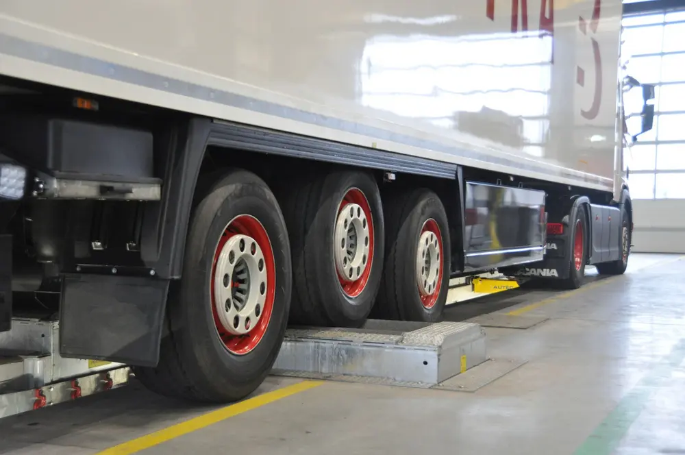 APK-straat met VLT remmenbank