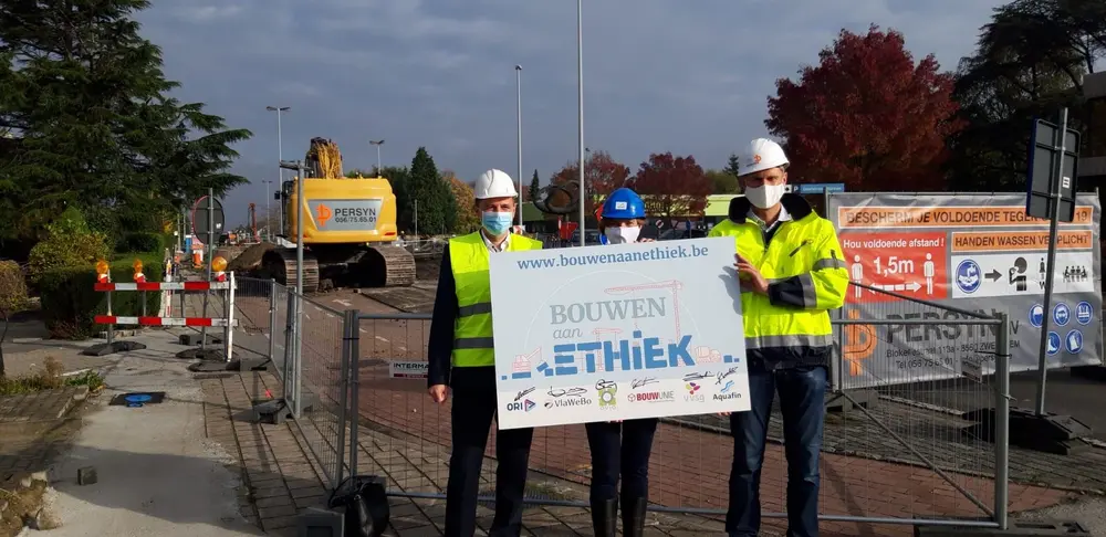 Eerste werf waar de ethische code voor de bouw wordt toegepast van start