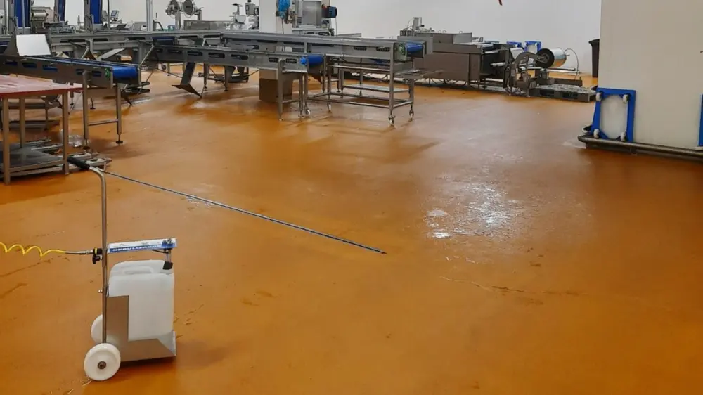 Essentieel om de persisterende contaminaties tegen te gaan, is een grondige reiniging en ontsmetting