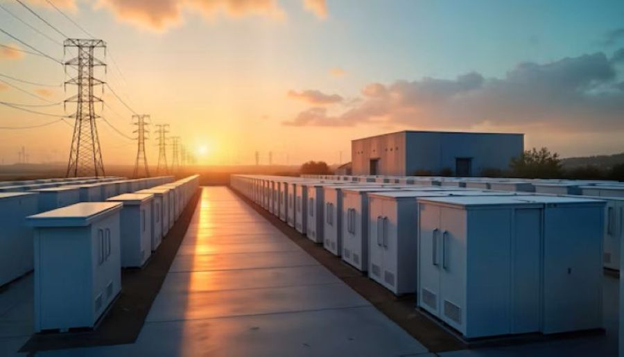 Grootschalige batterijopslag