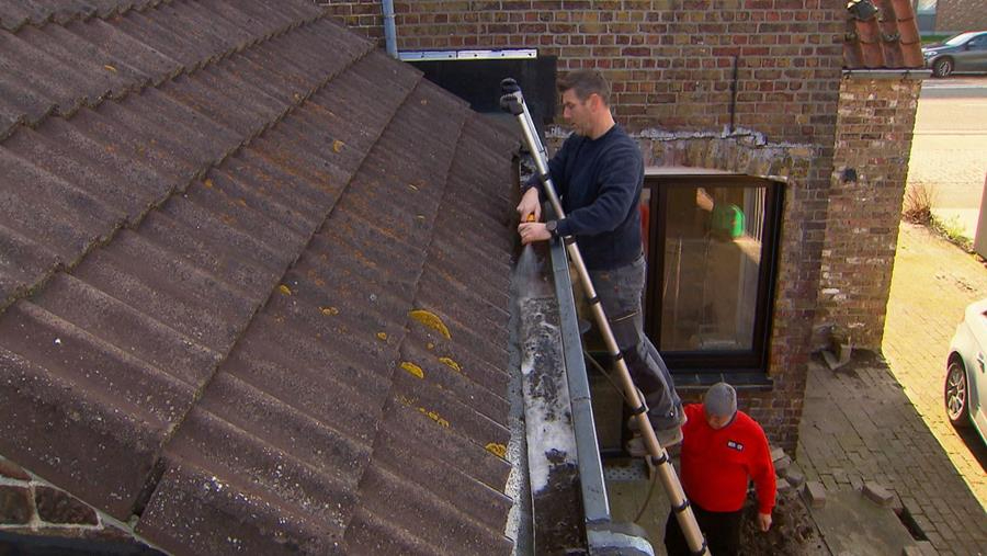 dakgoten schoonmaken