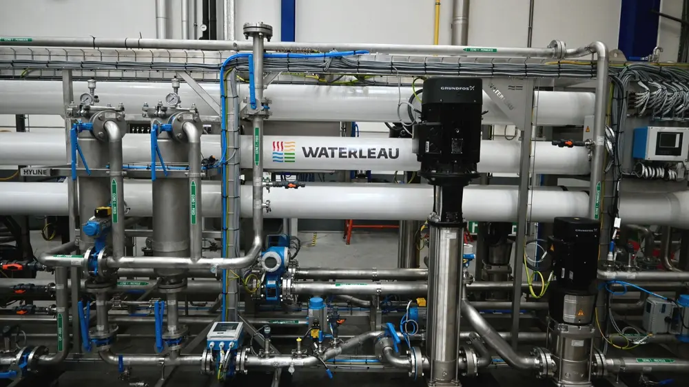 Waterleau heeft een licentie op de gepatenteerde HRRO-technologie, die vrij nieuw is
