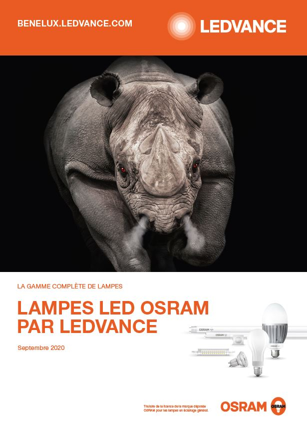 CATALOGUE DE LAMPES LED