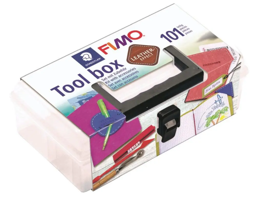 FIMO leather-effect toolbox