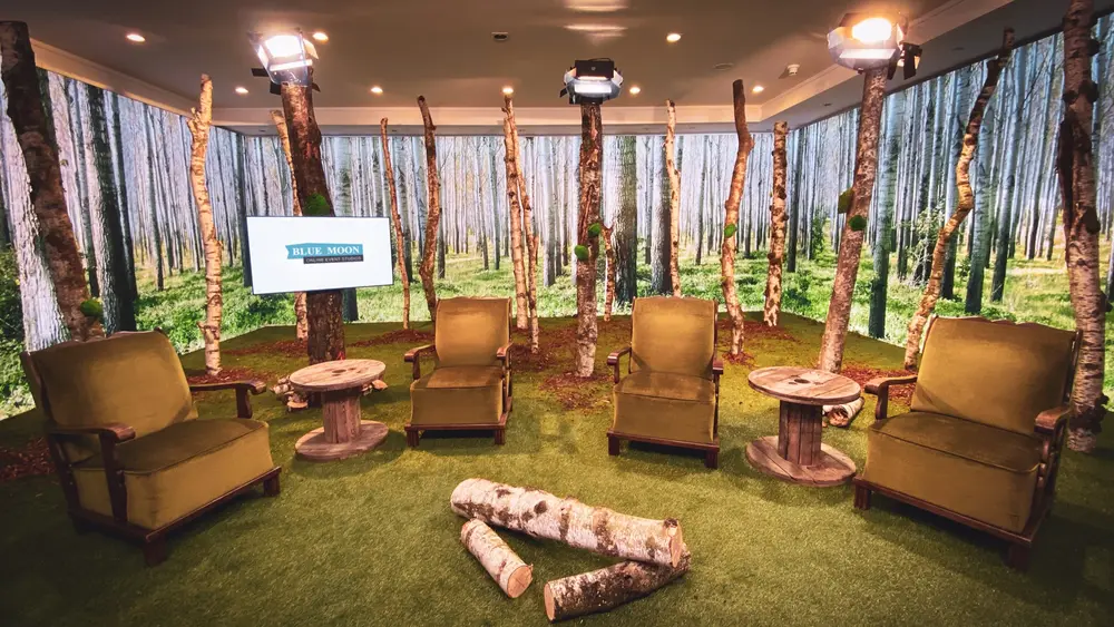 Flanders Expo en Blue Moon online event studio