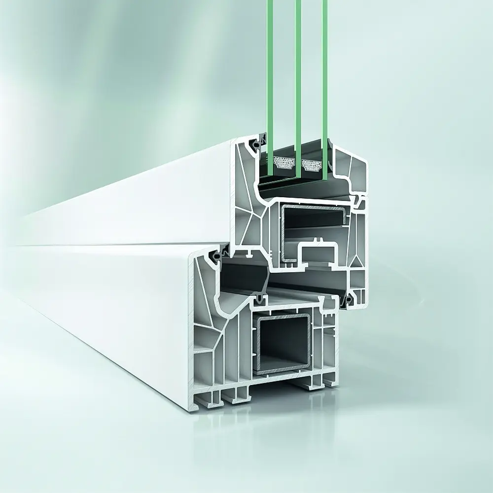 De pvc-ramen van Schüco zijn technisch innovatief en voldoen aan de eisen voor nieuwbouw en renovatie