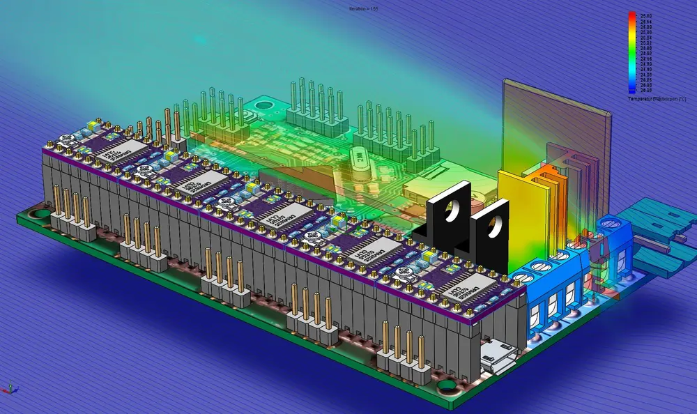 De temperatuurstijging is in eerste instantie een probleem voor de levensduur van elektronica