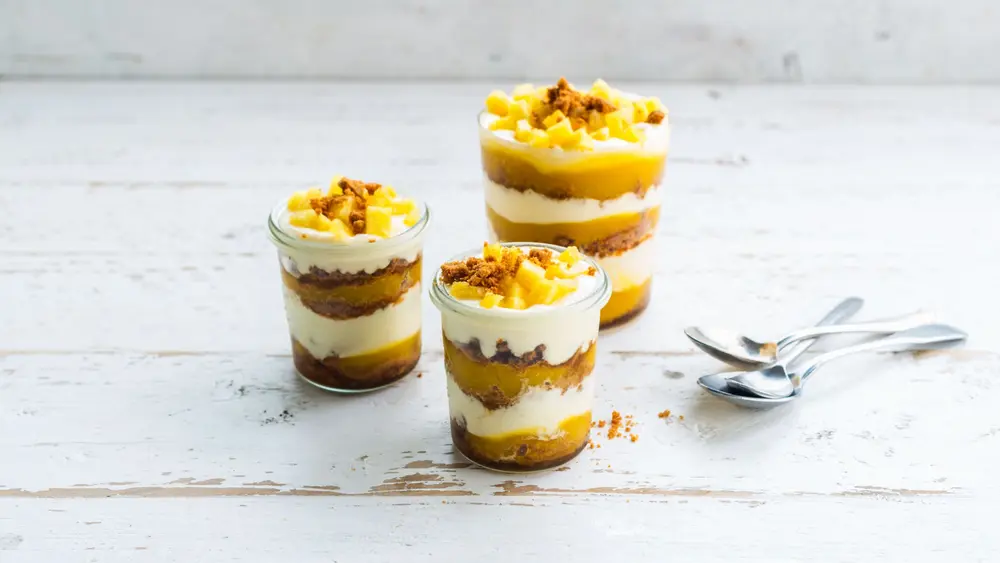 mango en ananas tiramisu