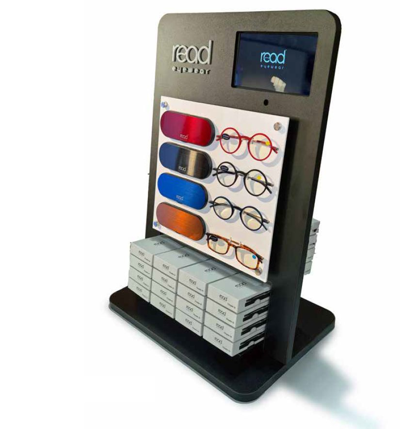 READ Eyewear display