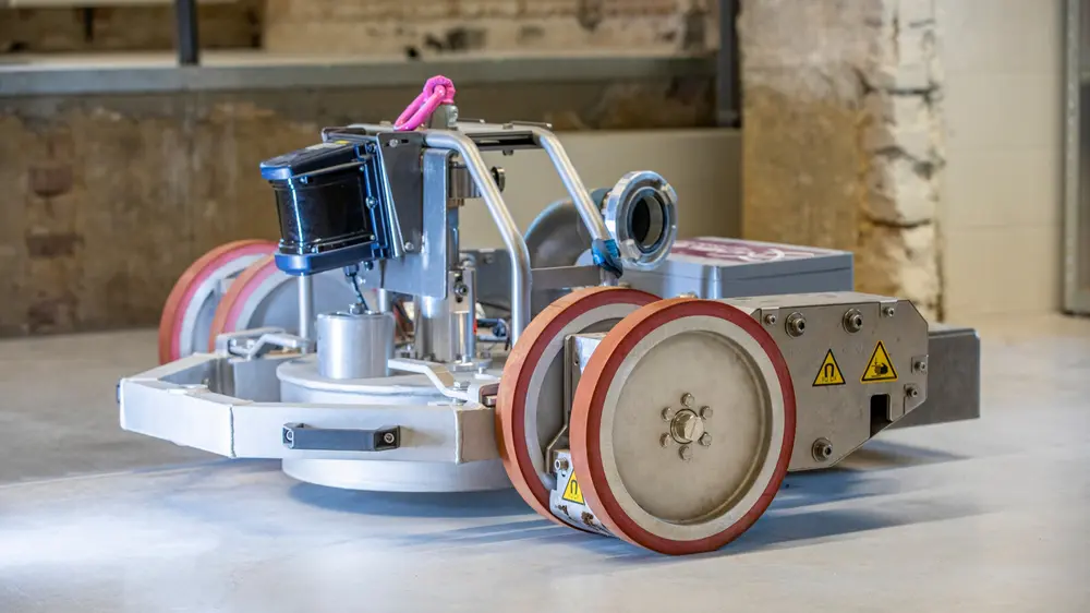 Autonome reiniging van tankwanden
