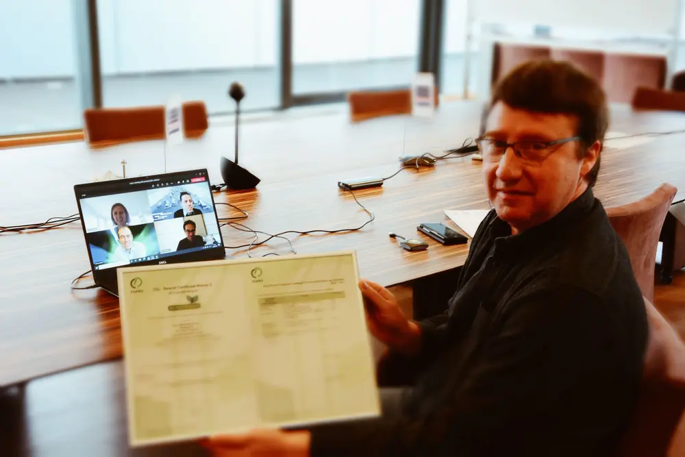 COPRO reikt eerste CO2-bewust certificaat uit aan Willemen Infra