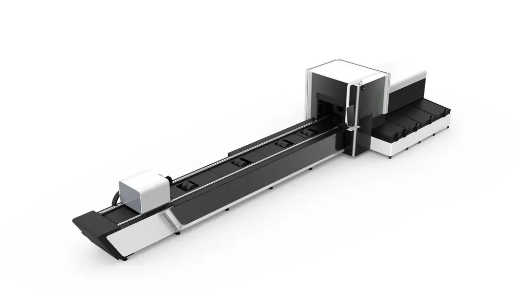 De T360 laat bewerkingen toe op buizen met een diameter tot 360 mm