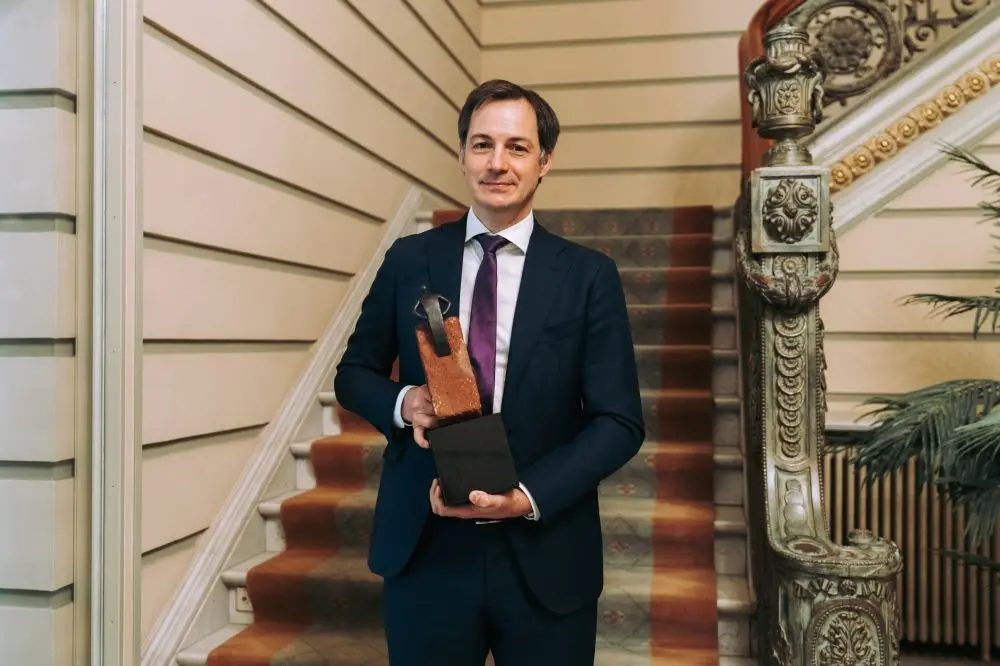 24e Gouden Baksteen voor premier Alexander De Croo