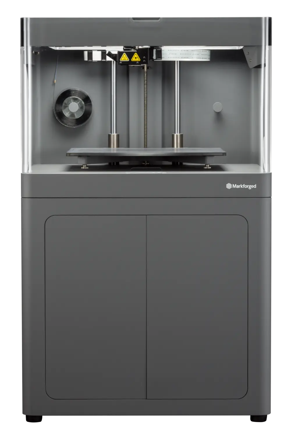 AMR Europe levert de Markforged X7 printer die het composiet Onyx print dat zo sterk is als bewerkt aluminium, eventueel extra verstevigd met kevlar, glasvezel of koolstofdraden - dit is enkel mogelijk met Markforged
