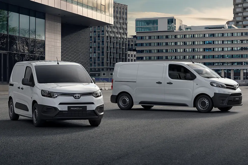 Bestelwagen nodig? Probeer Toyota Professional!