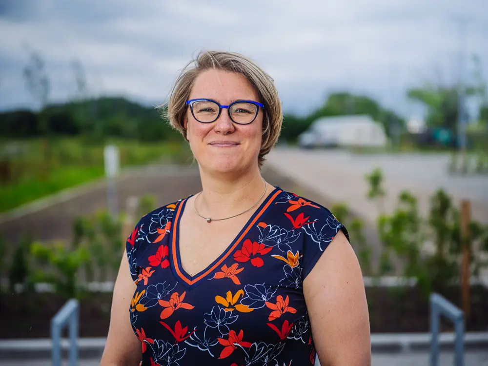 Natasha Blommaert, BIM programmamanager voor het Agentschap Wegen en Verkeer