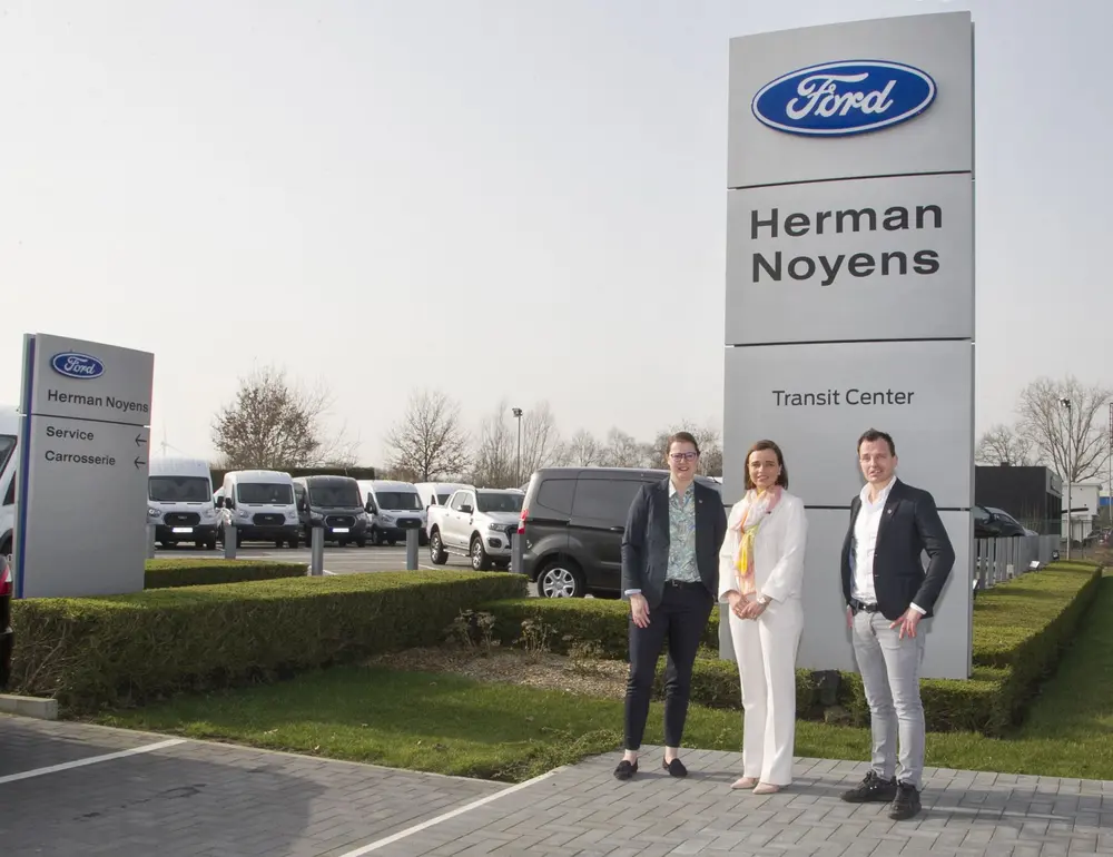 Tinne Claes, CFO van Ford Trucks België