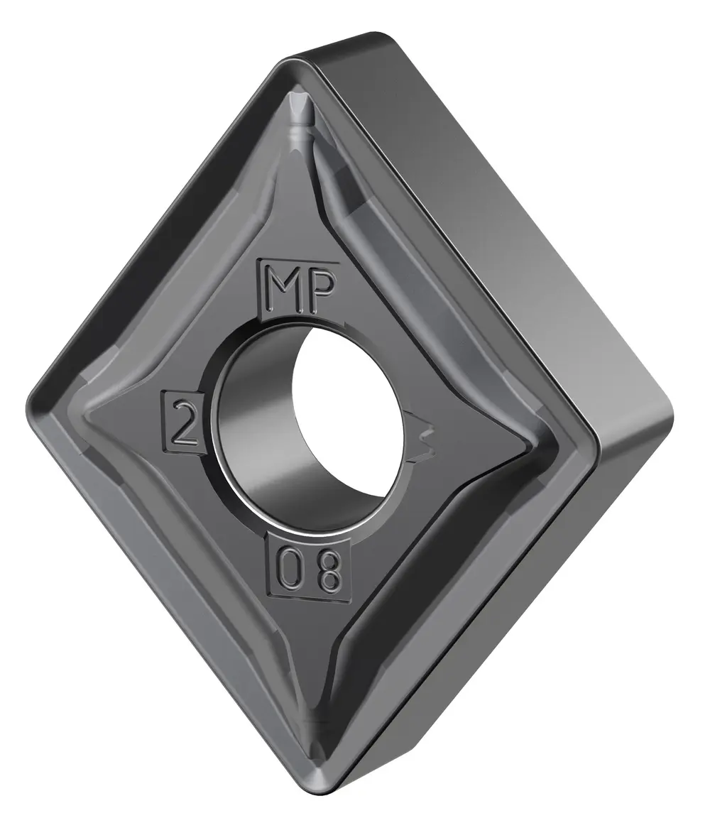Naast hardmetaal en geometrie is de coating de derde factor die de prestaties van wisselplaten bepaalt. Kennametal verlengt de standtijd met de nieuwe draaisoort KCS10B voor het bewerken van superlegeringen met 50% door een nieuwe coatingtechnologie toe te passen, High-PIMS. Deze vernevelt de deklaag op het substraat waardoor de hechting sterker wordt.