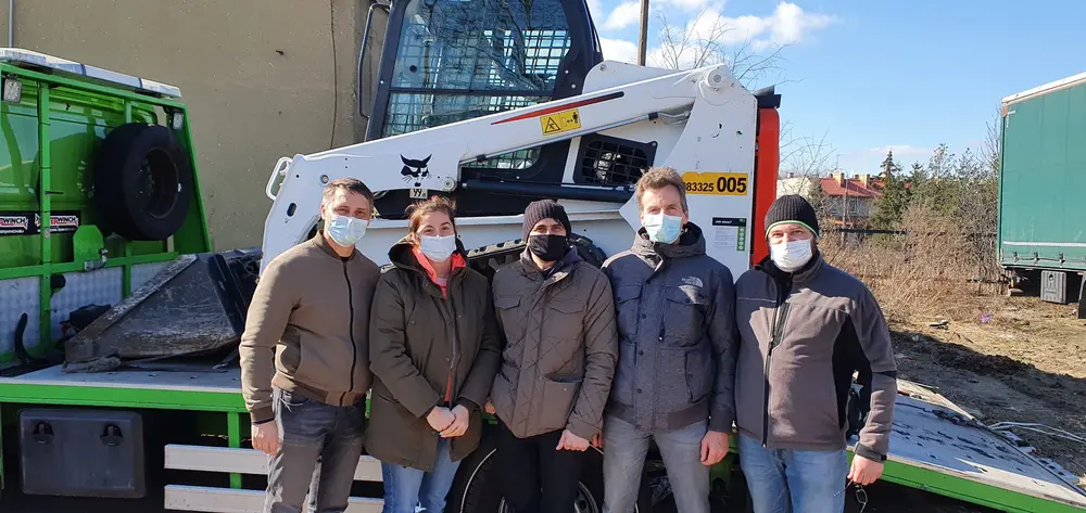 Machine IQ-systeem van Bobcat localiseert gestolen machine