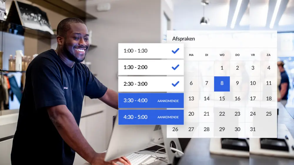 Lightspeed winkelen op afspraak
