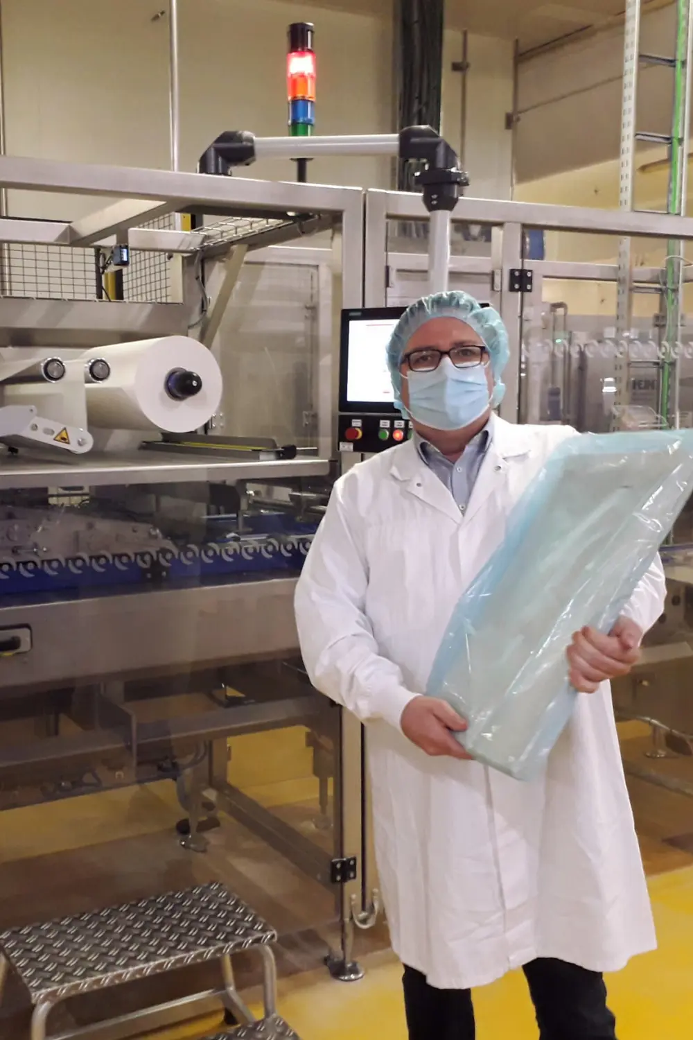 "Nos clients utilisent nos pâtes pour faire des viennoiseries ou comme bases de pizza", explique Nick Clauwaert, directeur du site de Vandemoortele