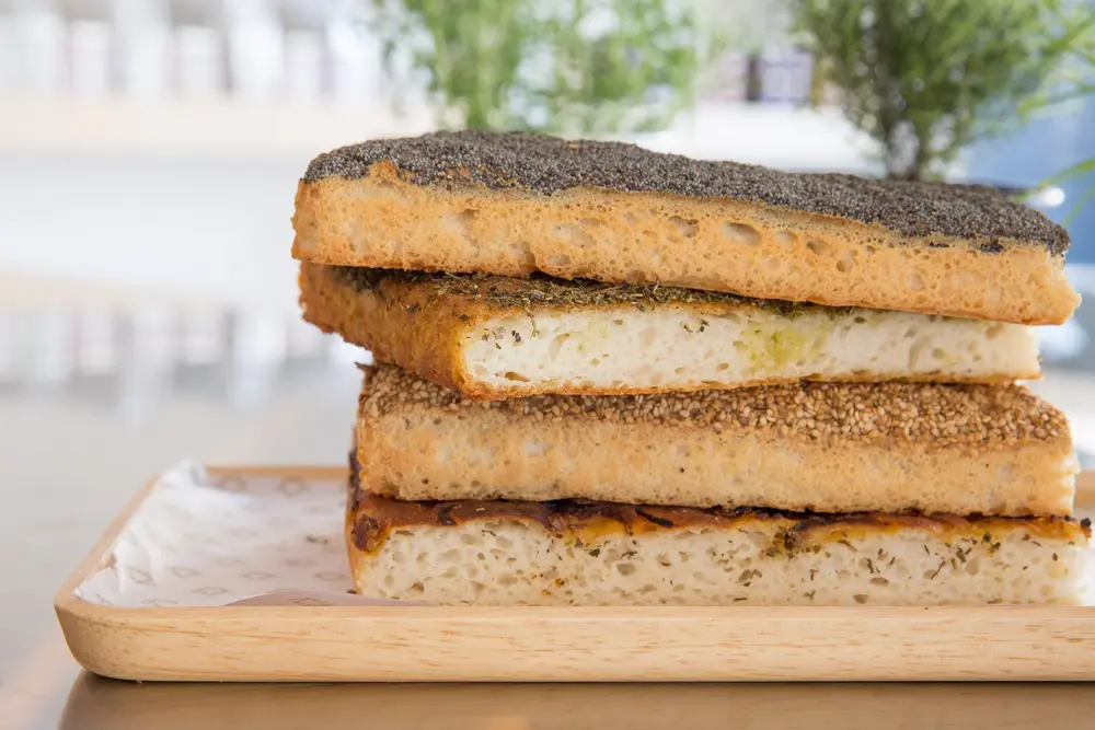 gluten focaccia's