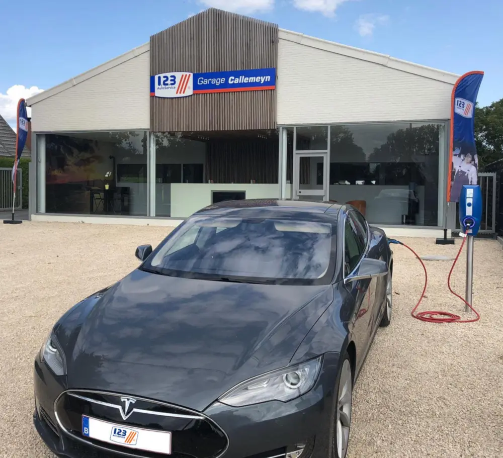 De garagenetwerken evolueren zeer snel mee met de evolutie van het wagenpark