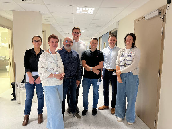 Zorgmanagers van Europa Ziekenhuizen en medewerkers van Innatify