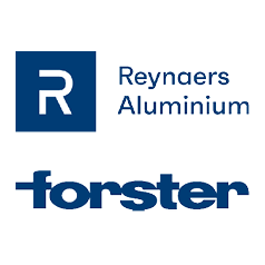 Logo Reynaers Aluminium + Forster