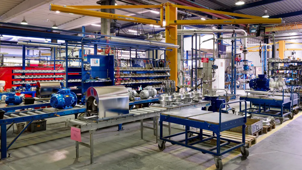 Elke pomp wordt met uiterste zorg en precisie samengebouwd