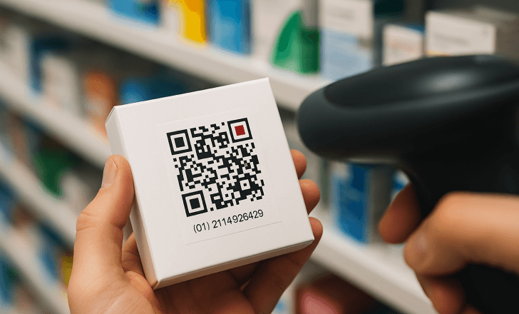 QR-code scannen GS1