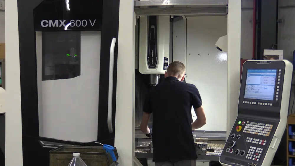 Er is een korte doorlooptijd doordat alle machines van hetzelfde merk zijn