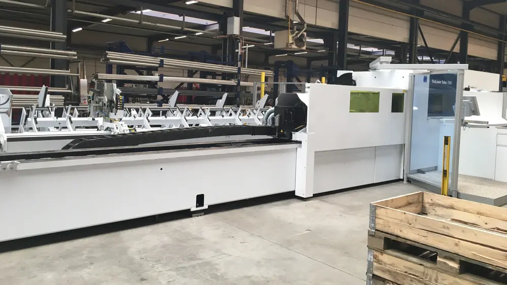 Buislasers bewijzen vooral gouden diensten verderop in het proces. Je kan er namelijk intelligente buisverbindingen mee realiseren die als een soort meccano in elkaar klikken.