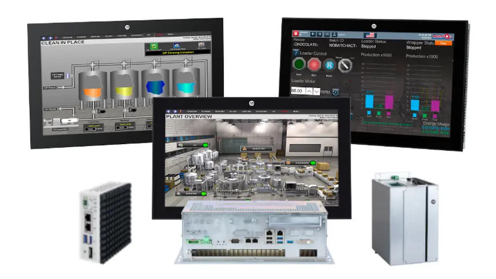 VersaView 6300 industriële pc's, thin clients en industriële monitoren