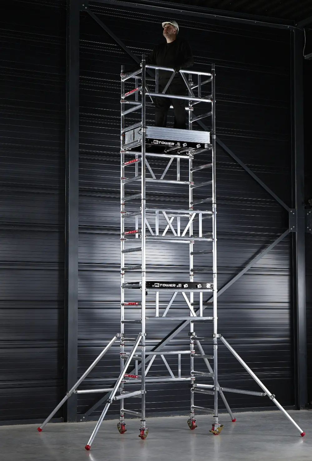 MiTOWER: De enige steiger die je zonder hulp van een ander mag opbouwen